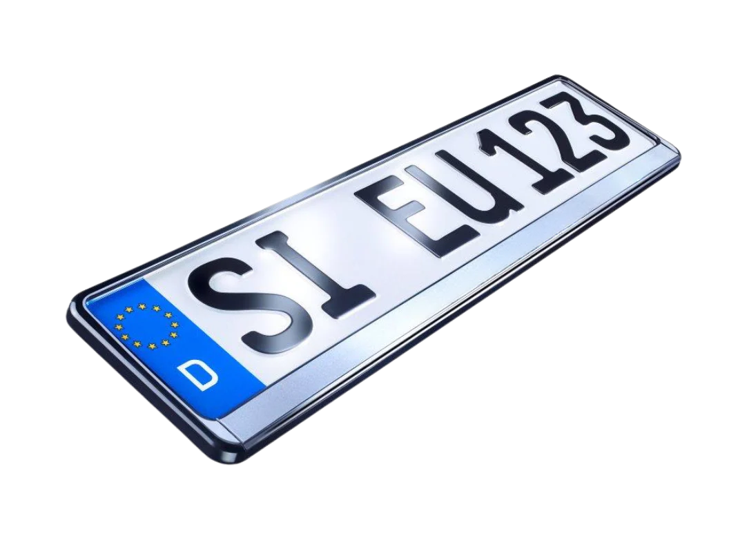 Kennzeichenhalter für Autos